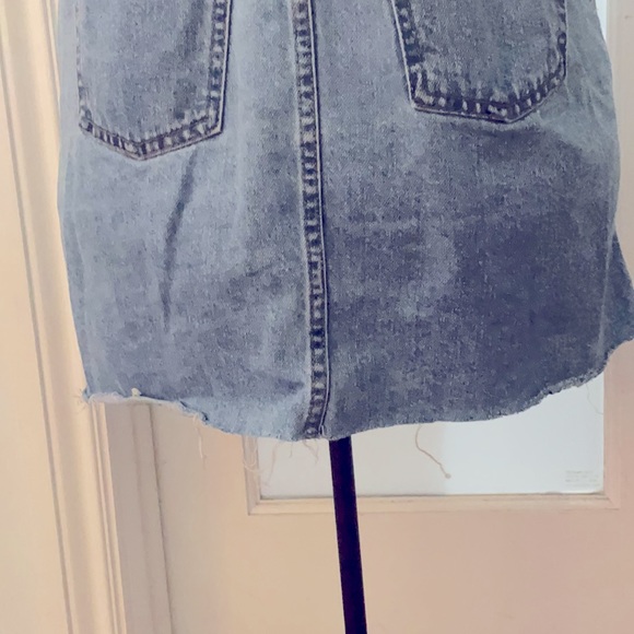 Jean skirt overalls - Picture 7 of 12